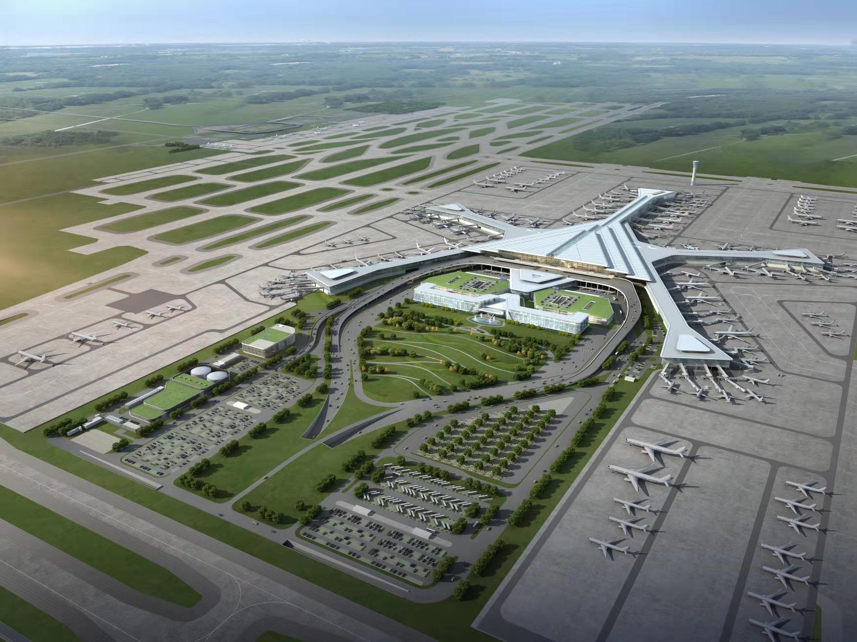 友誼監(jiān)理 | 長(zhǎng)沙機(jī)場(chǎng)改擴(kuò)建工程T3航站樓項(xiàng)目盛大開工